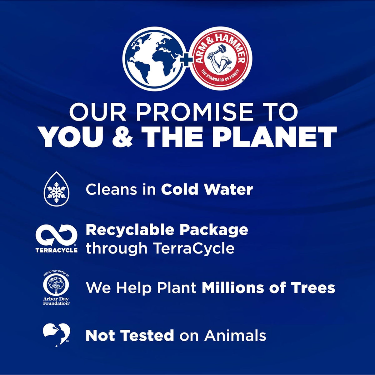 ARM & HAMMER Deep Clean Power Paks for Home Gym Laundry Areas, Odor Eliminating Detergent for Active Wear