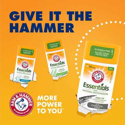 Arm & Hammer Essentials Natural Deodorant for Mindful Self-Care Routines and Daily Underarm Confidence