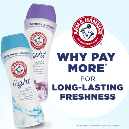 ARM & HAMMER In-Wash Booster – Intentional Home Laundry, Clean Formula Recycled Bottle
