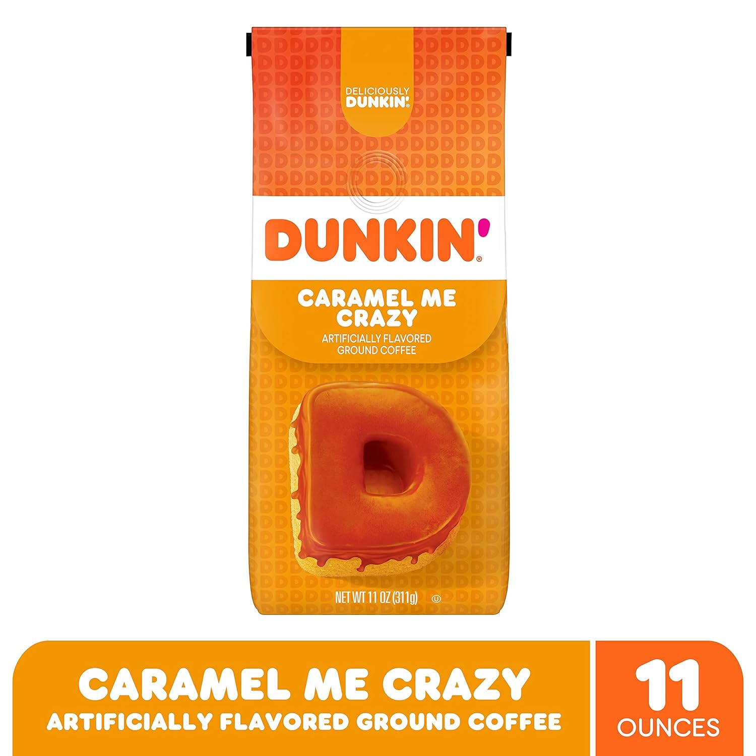 artificially flavored profile with creamy caramel, butterscotch, and sweet brown sugar notes