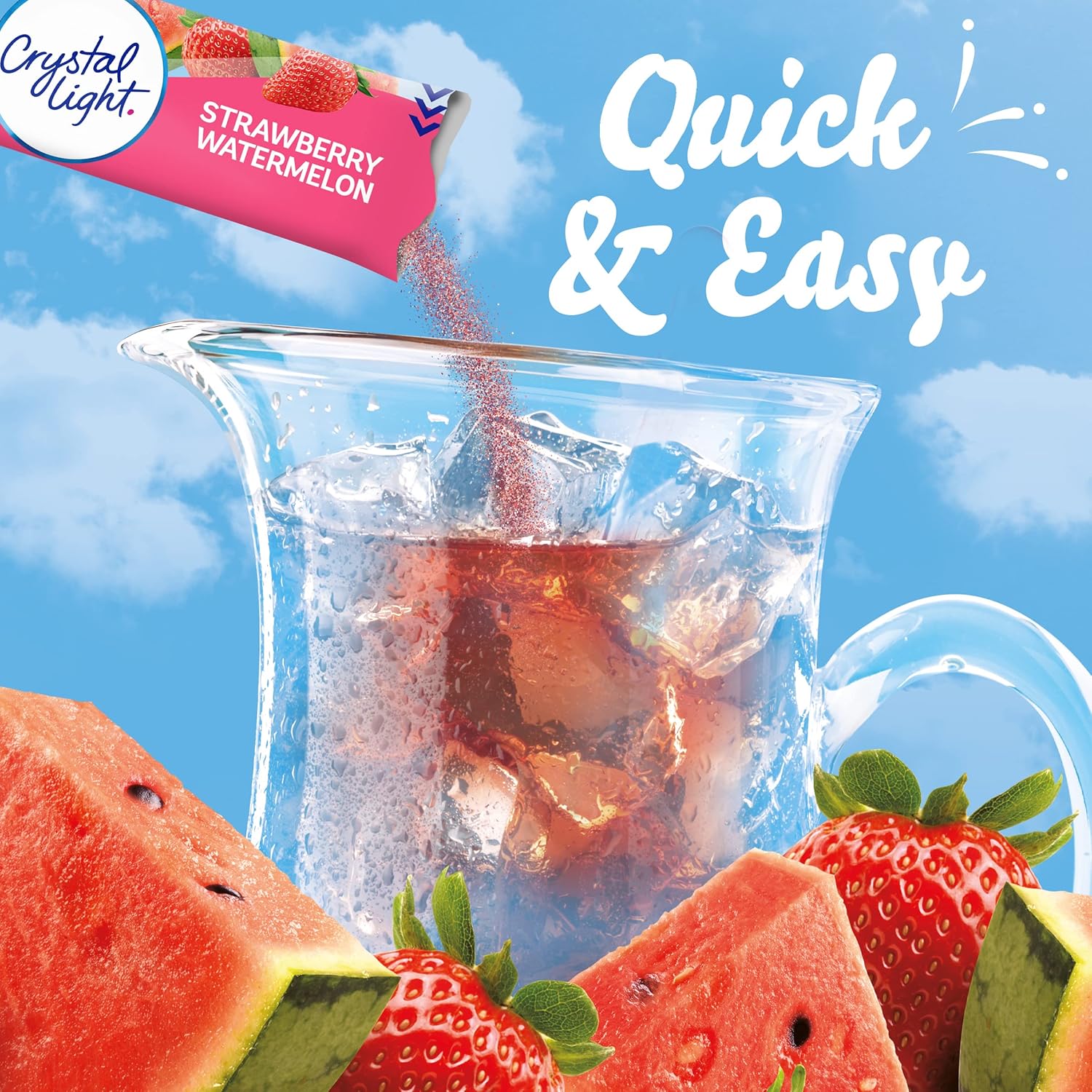 artificially flavored strawberry watermelon taste profile