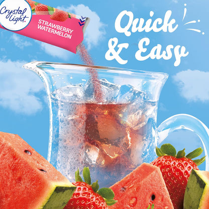 artificially flavored strawberry watermelon taste profile