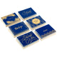 Gold and Navy - 5.2 x 3.75 inch (120 Cards)