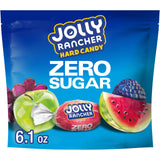 JOLLY RANCHER Zero Sugar Hard Candy – Travel Bag and Road Trip Snack for Sugar Restricted Dieters, 6.1 oz