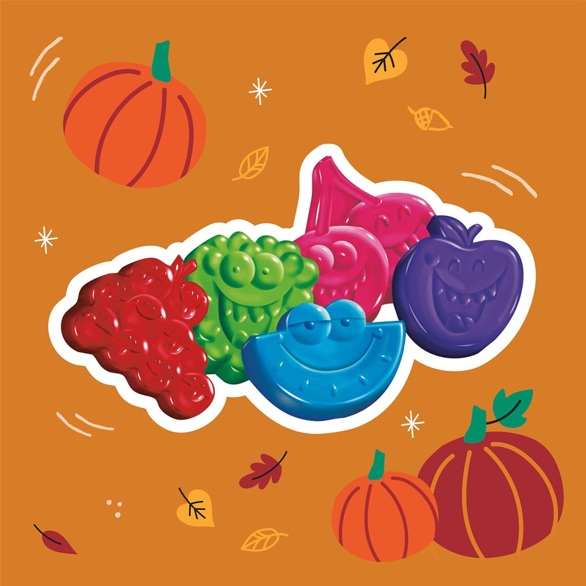 Jolly Rancher Trickies Gummy Candy – Portable Halloween Snacks for Trick or Treat Routes and Neighborhood Walks