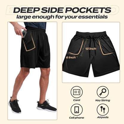 athletic basketball-short cut with active-wear design