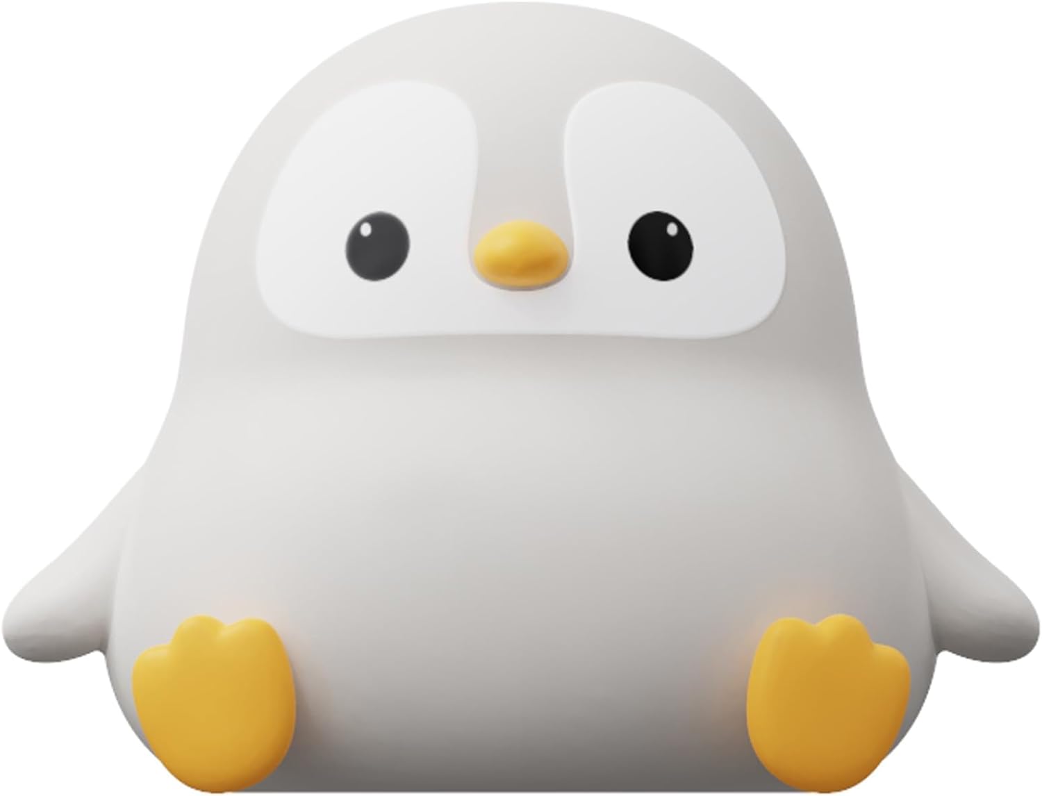ATSUI Novelty Penguin Lamp – Unique Gift for Mom and Kids, Touch-Controlled Silicone Night Light with 16-Hour Battery