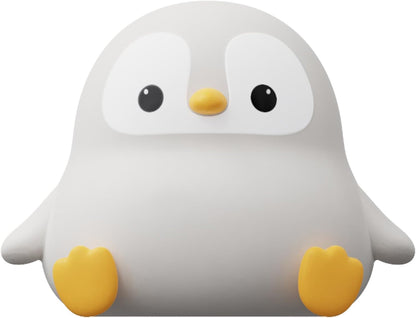 ATSUI Novelty Penguin Lamp – Unique Gift for Mom and Kids, Touch-Controlled Silicone Night Light with 16-Hour Battery