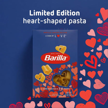 attached heart gift tag on the side of the box