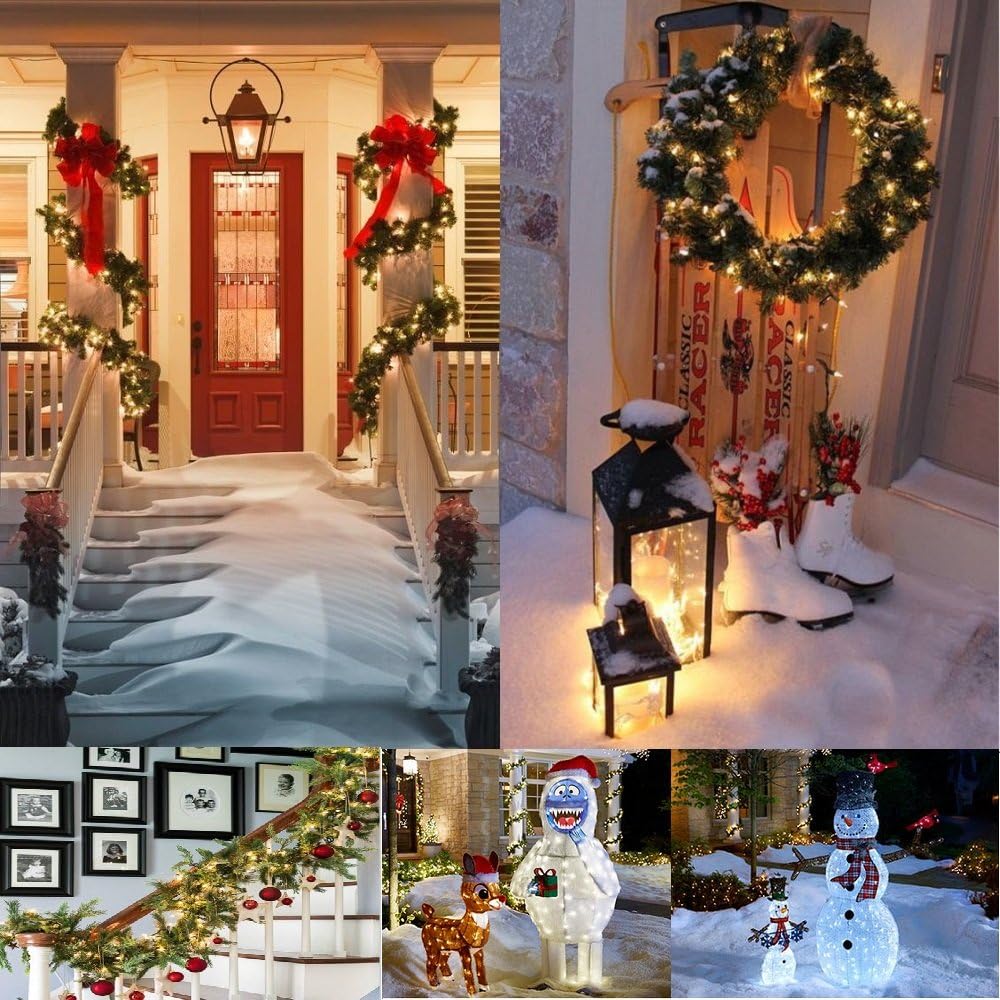 Aurora Glow Understated LED Lights – Intentional Home Aesthetic, Soft 3000K 50 Bulb