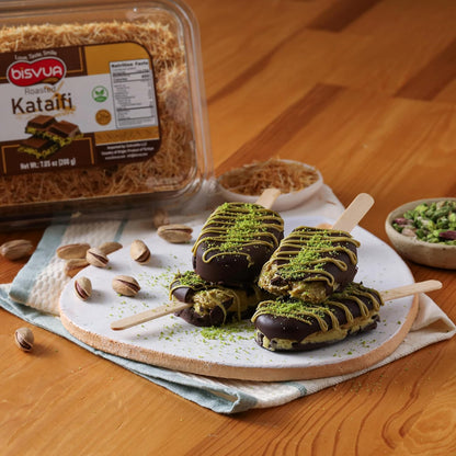 authentic turkish kadayif traditionally crafted and roasted for rich flavor