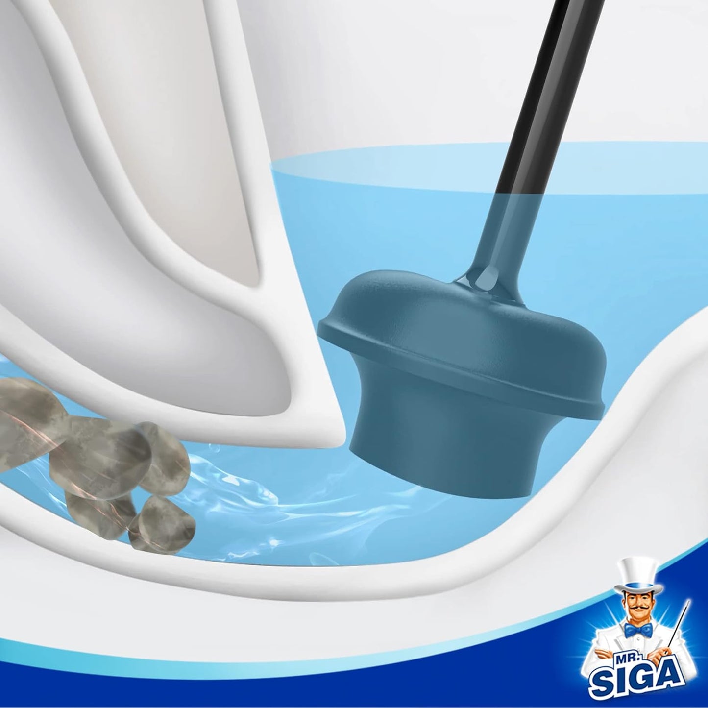 automatic lid that opens when plunger is lifted