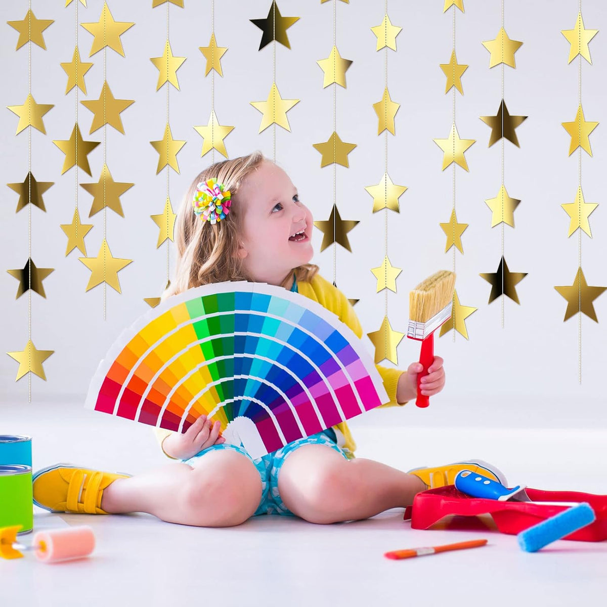 available across 35 metallic, iridescent, pastel, solid-color, two-tone, and multicolor palettes
