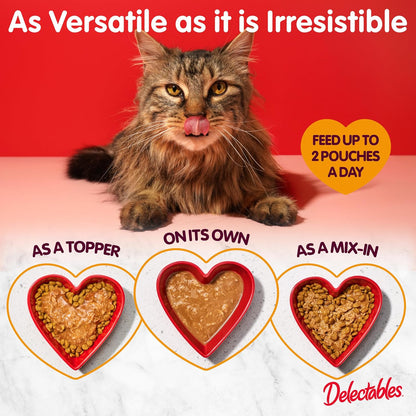 available configurations include 12-count flavor packs; 30-count chicken & tuna and variety packs; 36-count variety; 50-count variety; 60-count chicken & tuna; and 96-count tuna & shrimp or variety packs