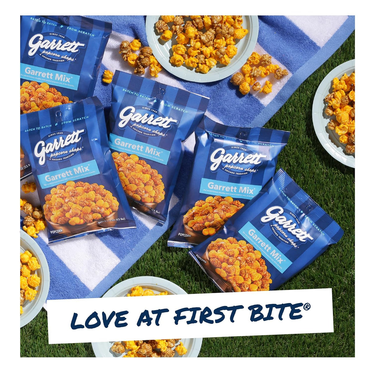 Garrett Popcorn Garrett Mix – Valentine's Day Movie Night Gift with Caramel and Cheddar Popcorn