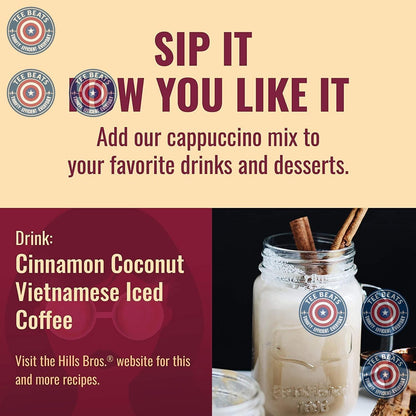 available in 12 oz, 14 oz, and 16 oz canister sizes