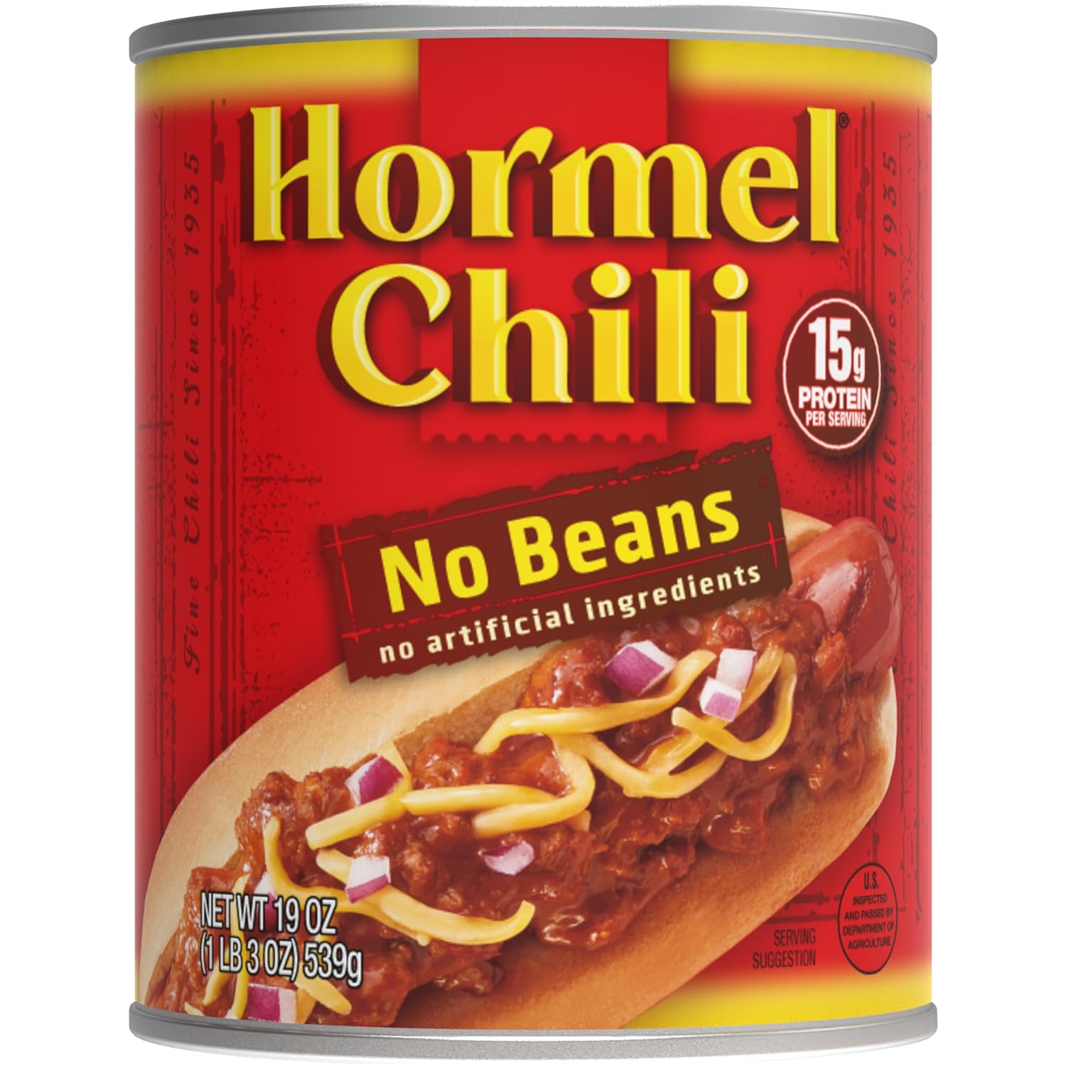 available in 19 oz, 25 oz, and 38 oz cans for portion flexibility