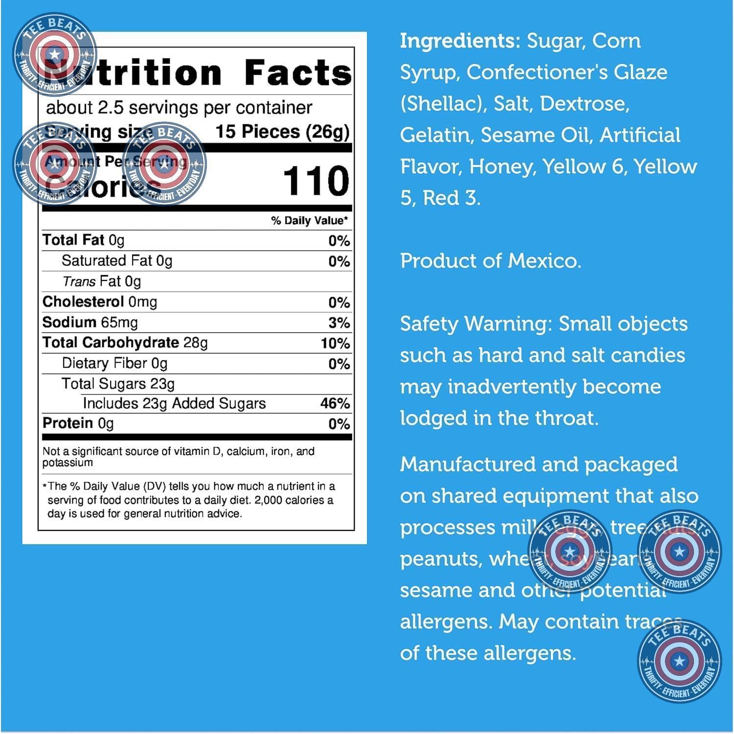 available in 2.5oz single-serve and 6.5oz larger sharing size