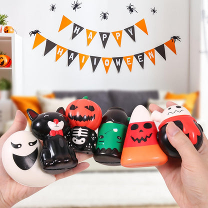 available in 3-pack and 6-pack variant configurations (ghost-only and pumpkin-only subsets offered)