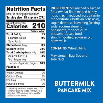 Krusteaz Complete Buttermilk Mix for Weekend Brunch Area, Simple Pancakes for Children and Group Waffles