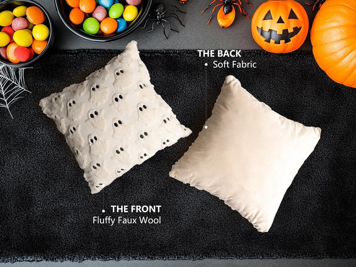 available in 4 sizes (16x16, 18x18, 20x20, 20x12 lumbar) and 6 colors (white, pink, black, light brown, beige, black green)