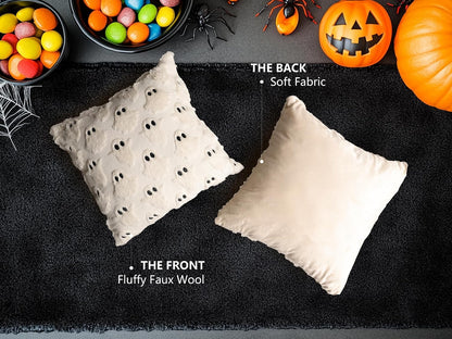 available in 4 sizes (16x16, 18x18, 20x20, 20x12 lumbar) and 6 colors (white, pink, black, light brown, beige, black green)