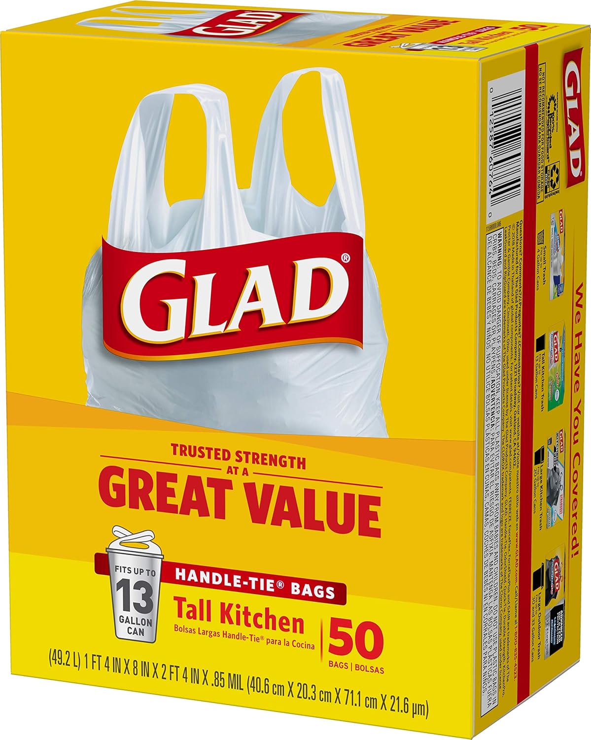 available in 50-count, 200-count bulk, and 4-pack configurations for value flexibility