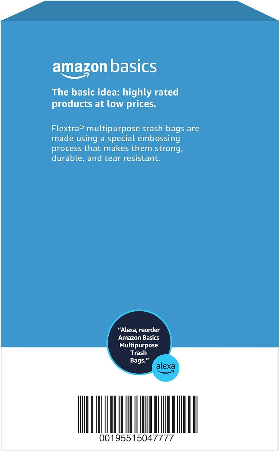 available in 50-count box and 300-count bulk pack variants for light or heavy users