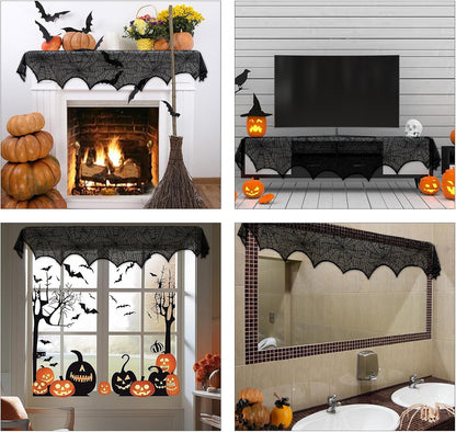 available in 6 variants: black, white, and 4 black-patterned editions for different lace densities