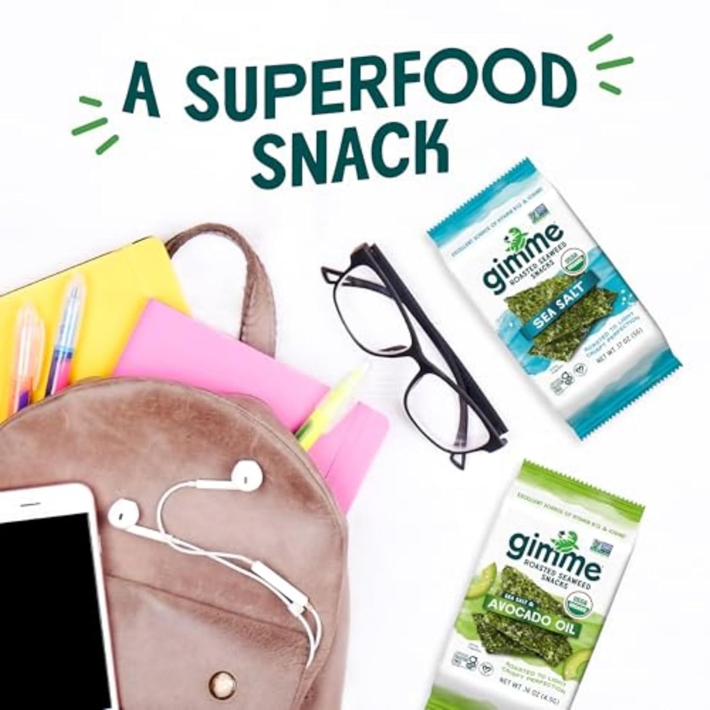 available in 7 flavor profiles including sea salt, teriyaki, wasabi, korean bbq, and chili lime
