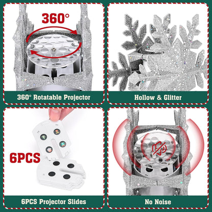 available in both snowflake and star shapes to match decor preferences