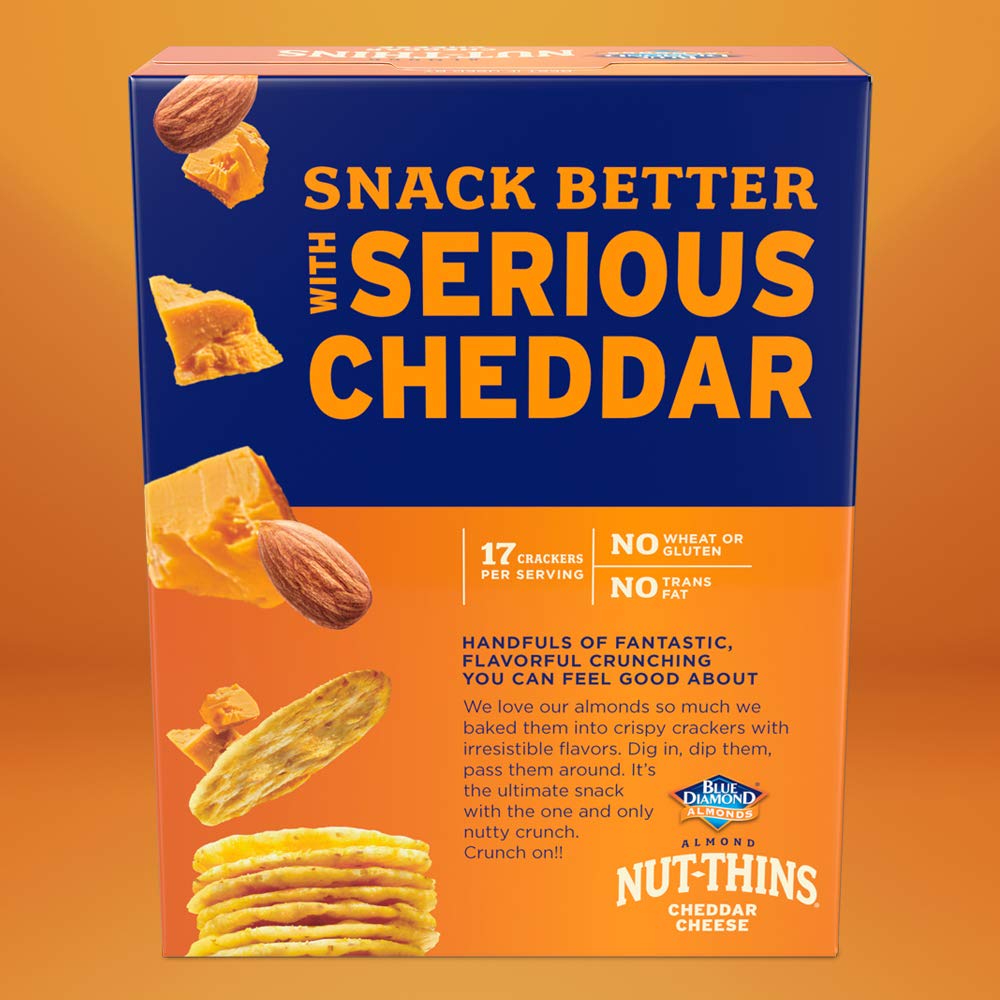 available in four flavors: pecan, original, cheddar cheese, and three cheese