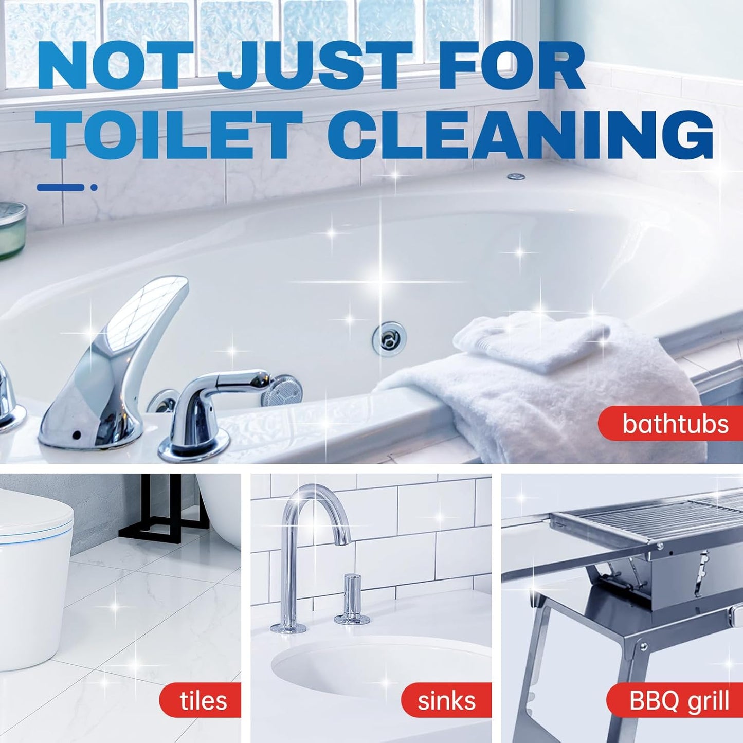 available in gray (2x efficiency) 2-pack, gray 4-pack, and white (3x efficiency) 2-pack variants