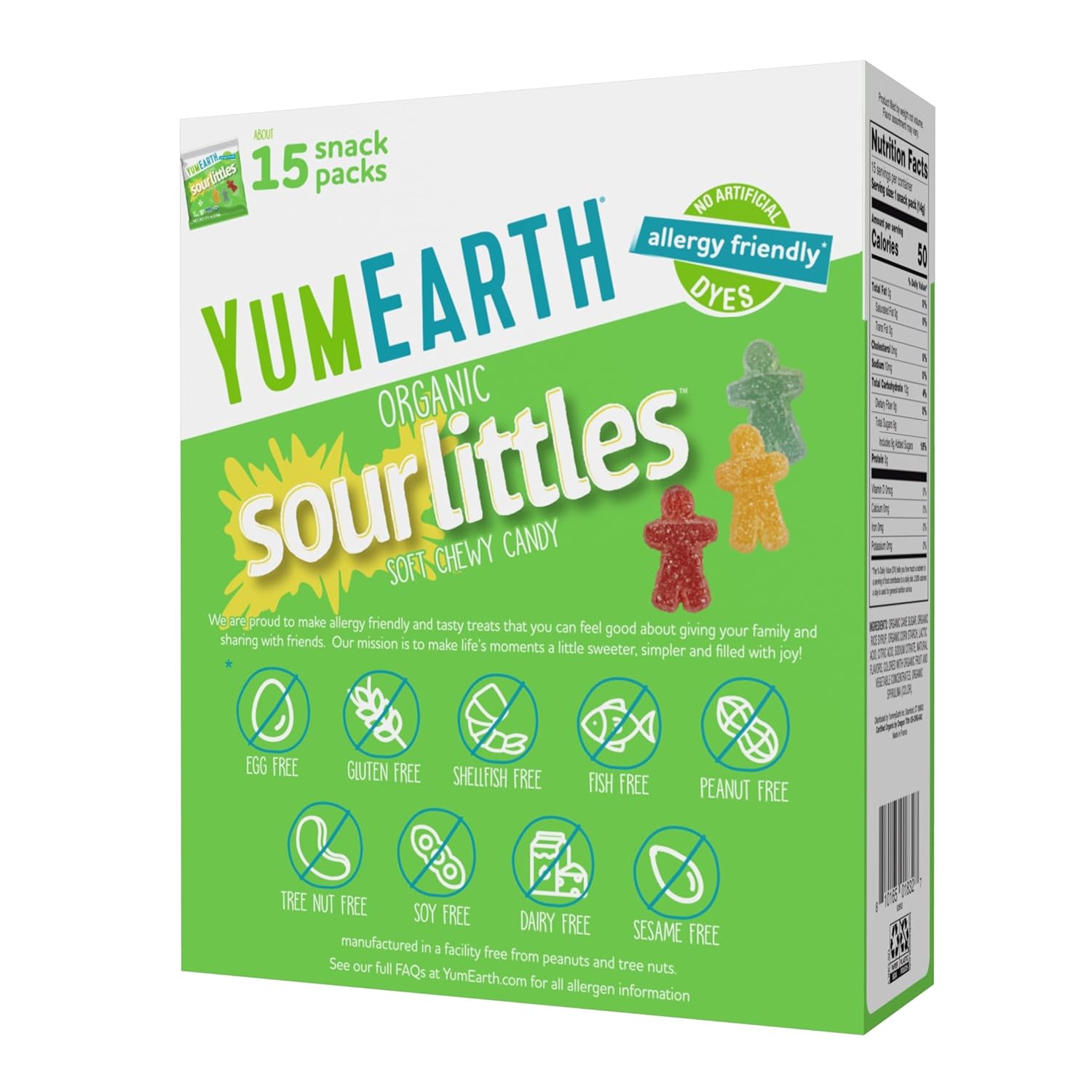 available in multiple pack configurations: 5 oz singles, 5 oz 2-pack and 6-pack bulk, 2 oz single, and 0.5 oz × 15 count