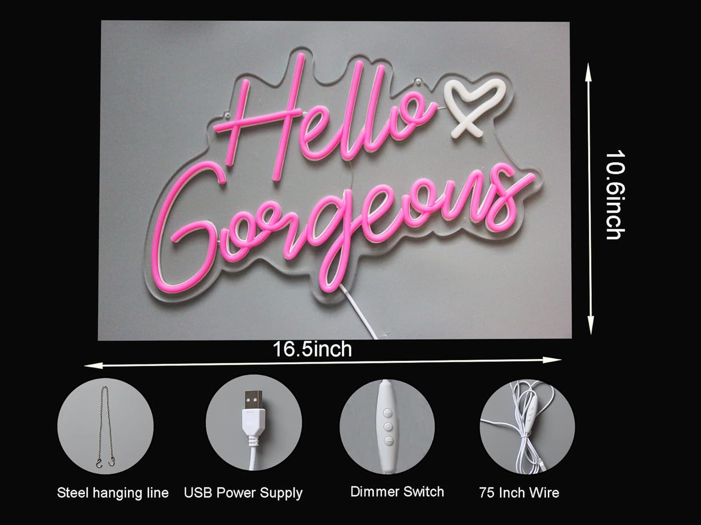 available in pink and warm white color variants to match different decor palettes