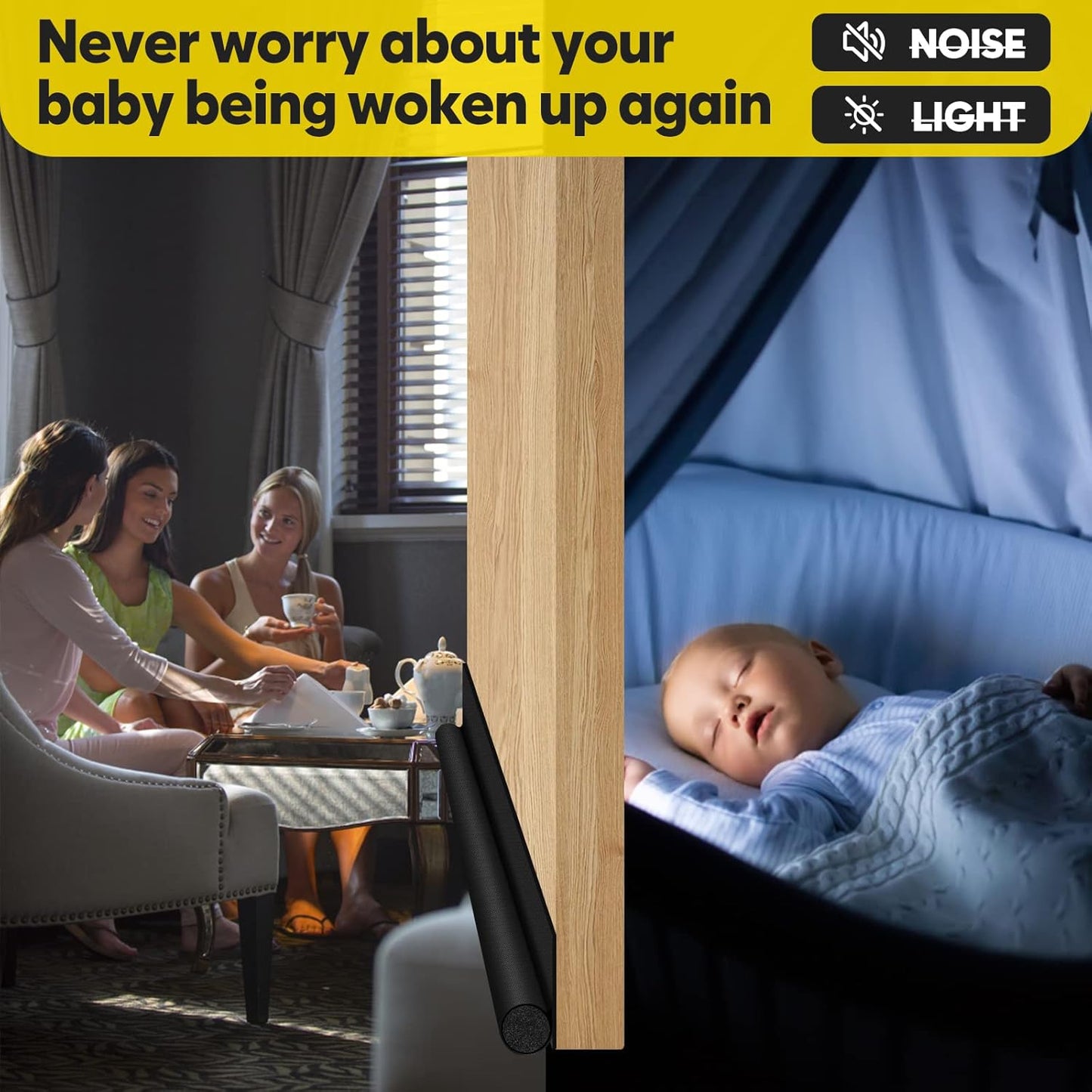 available in single-piece and 2-pack quantities for multi-door homes