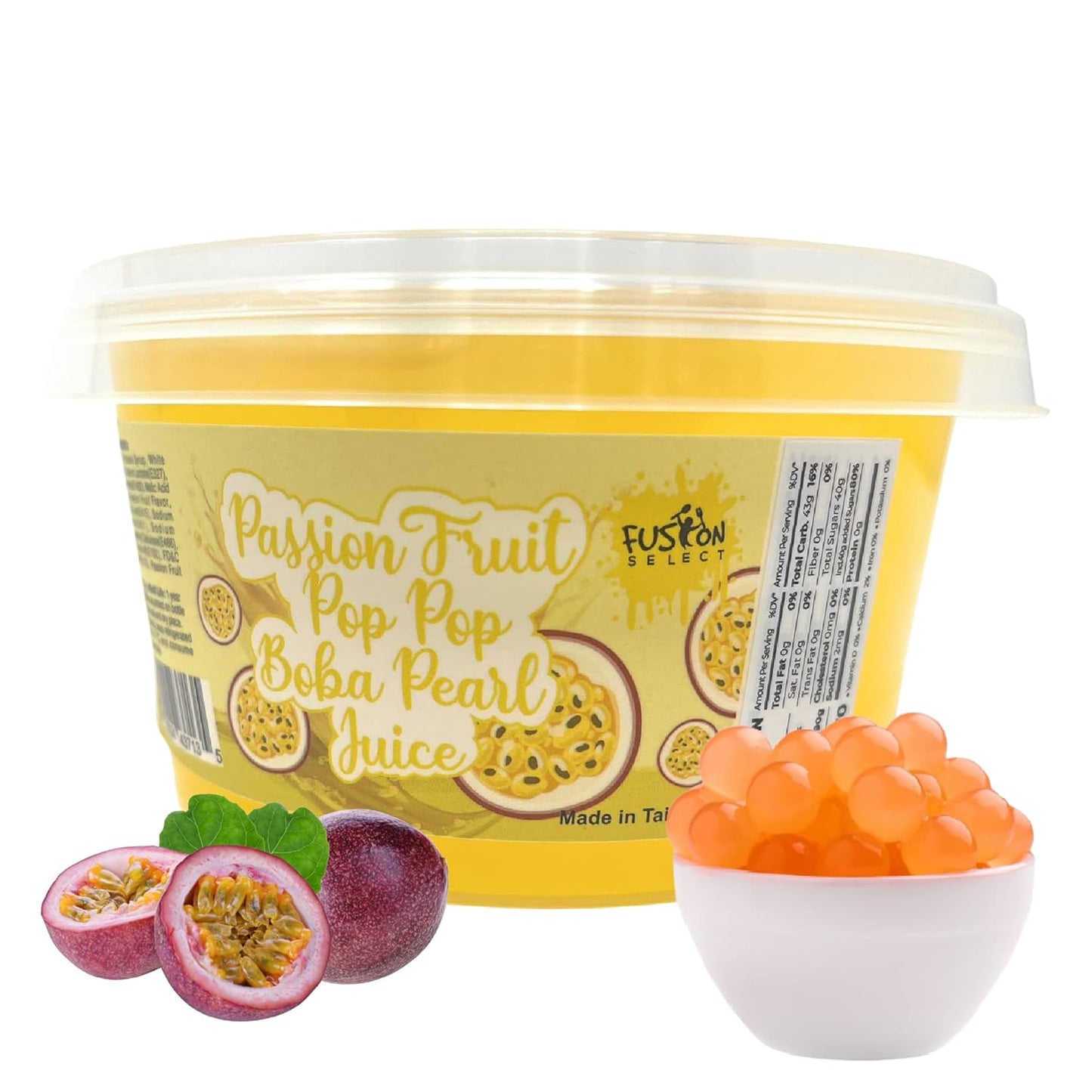 available in small $10 container size for testing flavors or limited fridge space