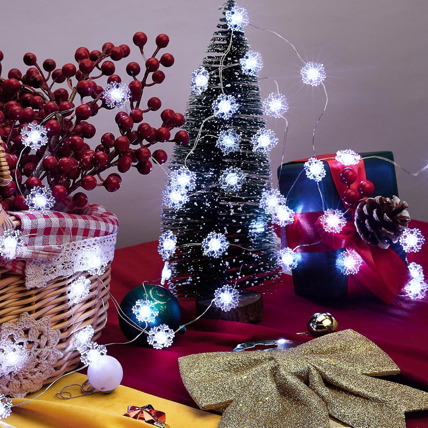 available in three decorative shapes: snowflake, maple leaf, and autumn acorn-pumpkin mix