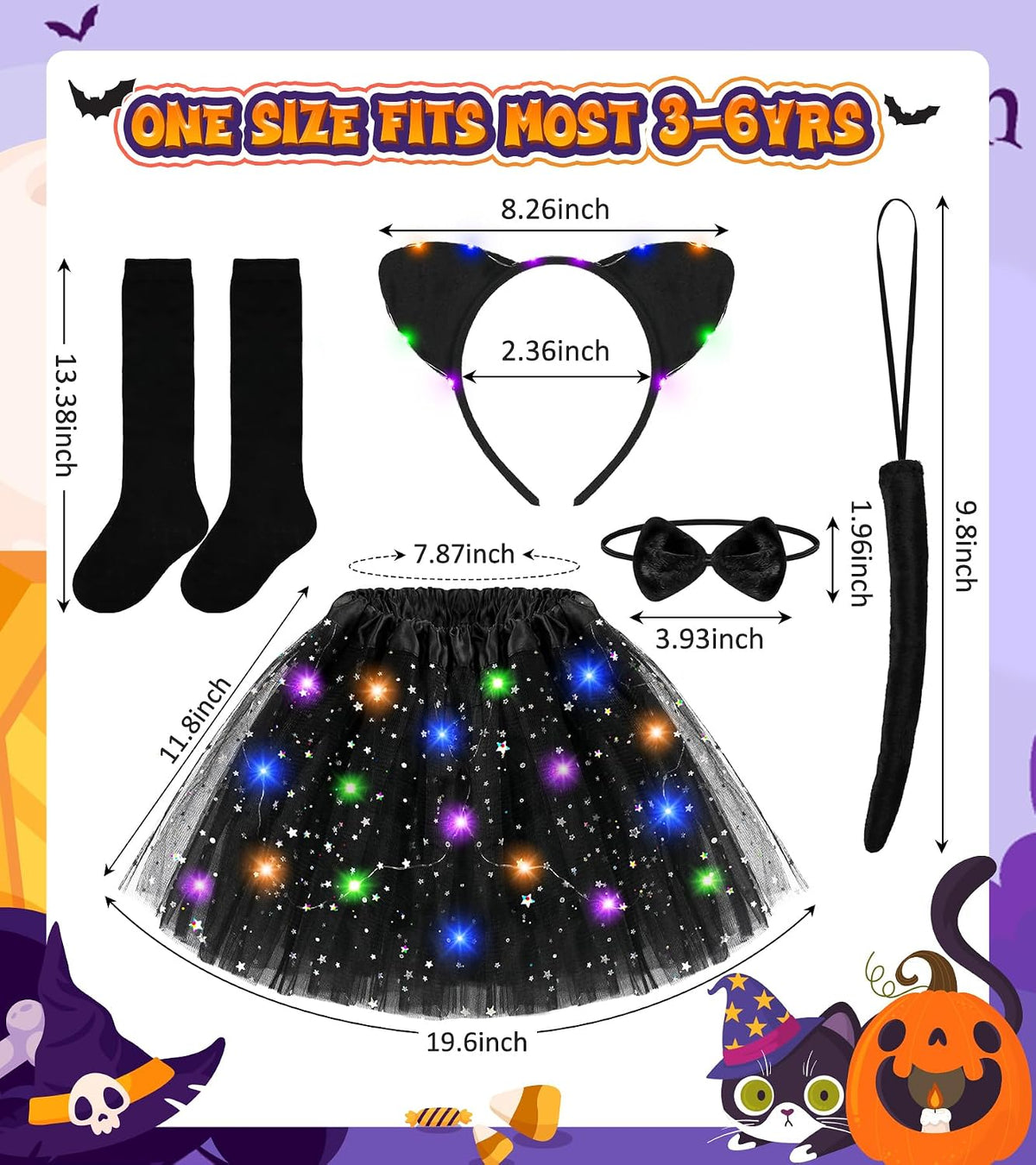 available in two color variants: black and purple