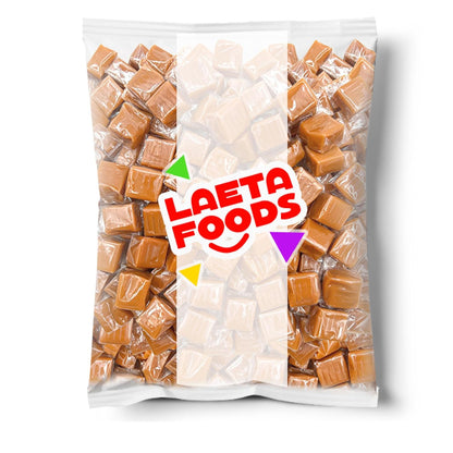 available in two flavors: classic caramel and vanilla