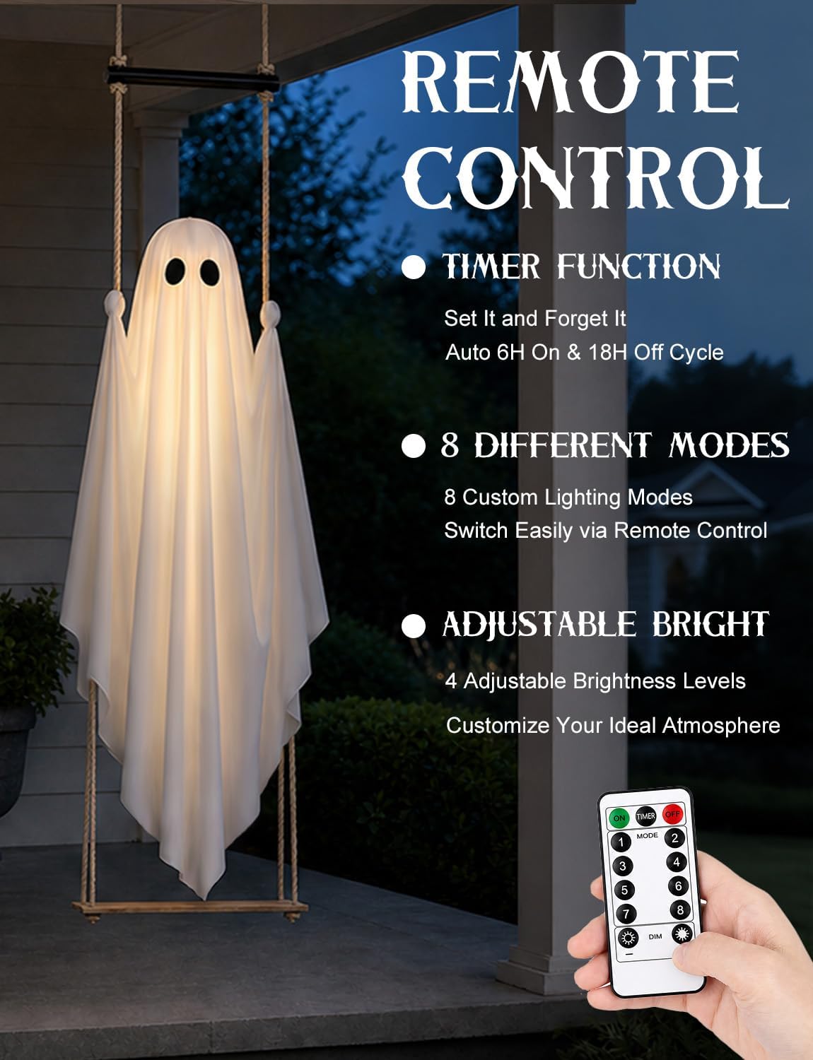 available in two size variants — large and medium — to match different outdoor spaces