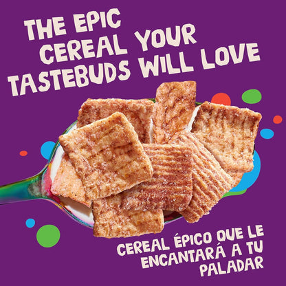 available in two sizes: 18.8 oz family size (~13 servings) and 12 oz standard box