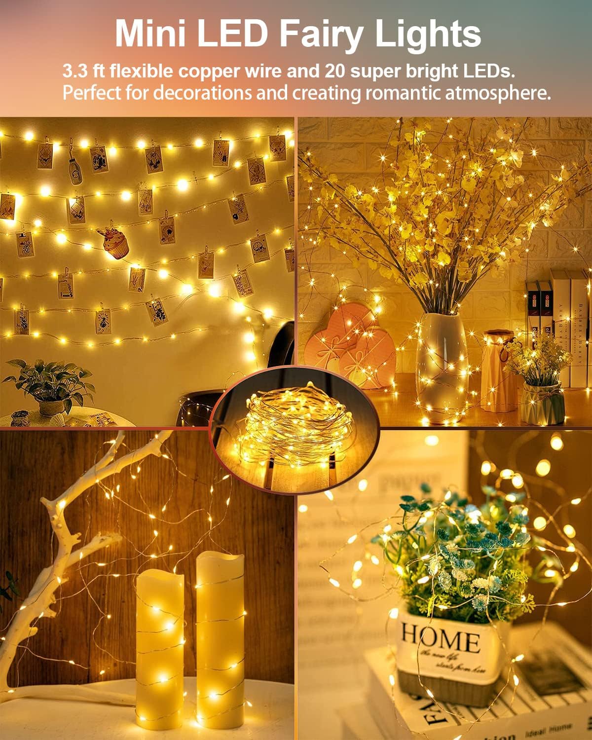 available in warm white (2700k) and cool white color temperature variants