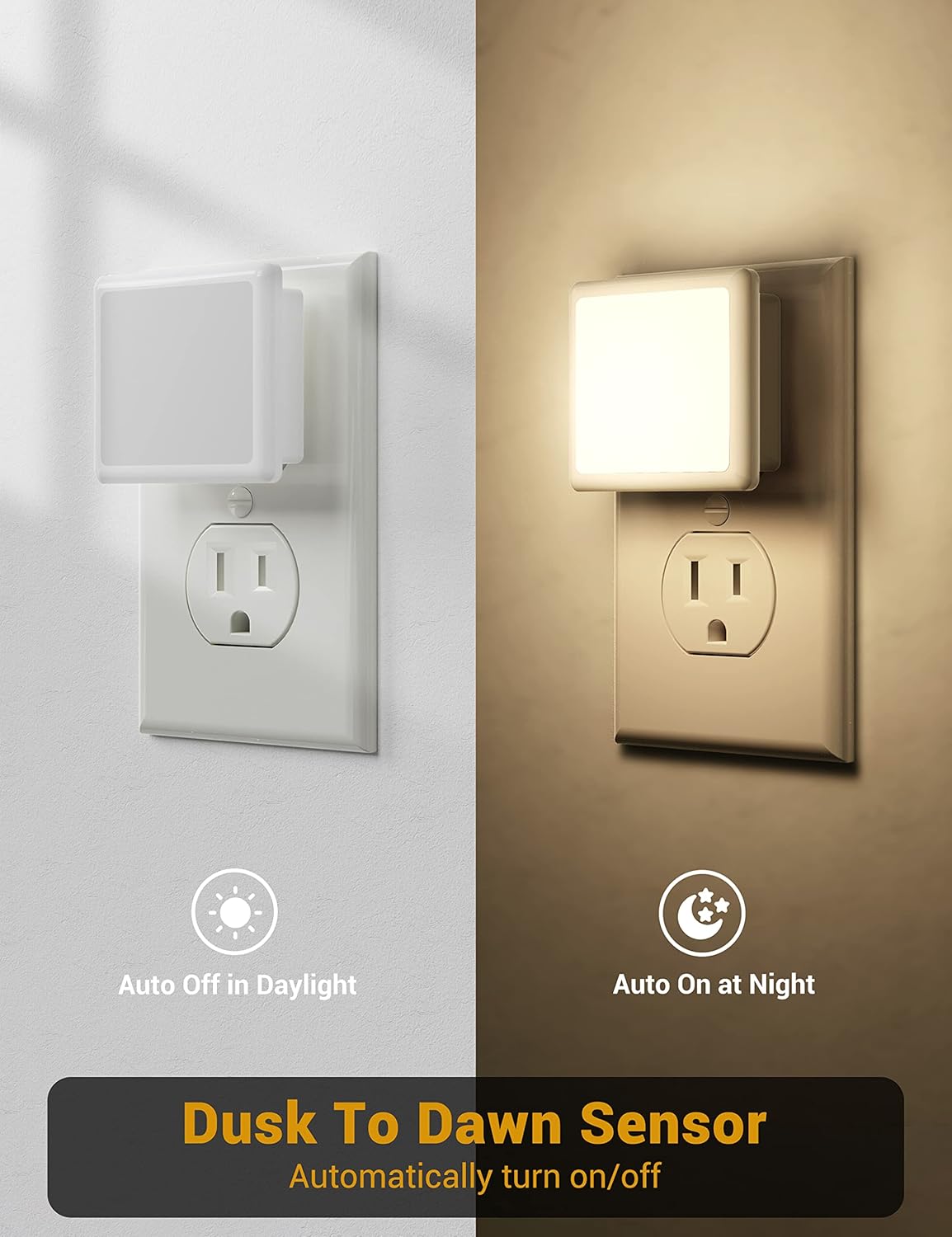 available in warm white, daylight white, amber, blue, and red color variants