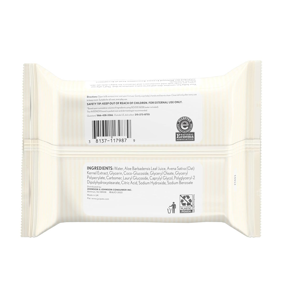 Aveeno Baby Eczema-Safe Wipes Bundle – Thoughtful Gift for New Parents, Dermatologist-Approved