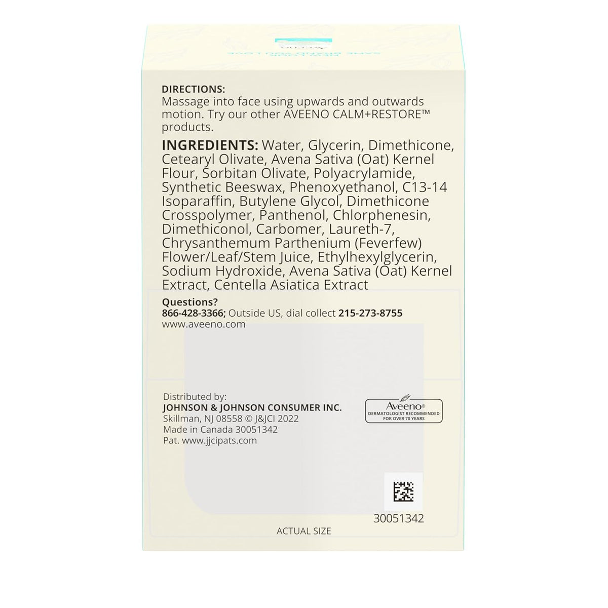 Aveeno Calm + Restore Oat Gel Facial Moisturizer – Stripped-Down Hydration, Maximum Efficacy