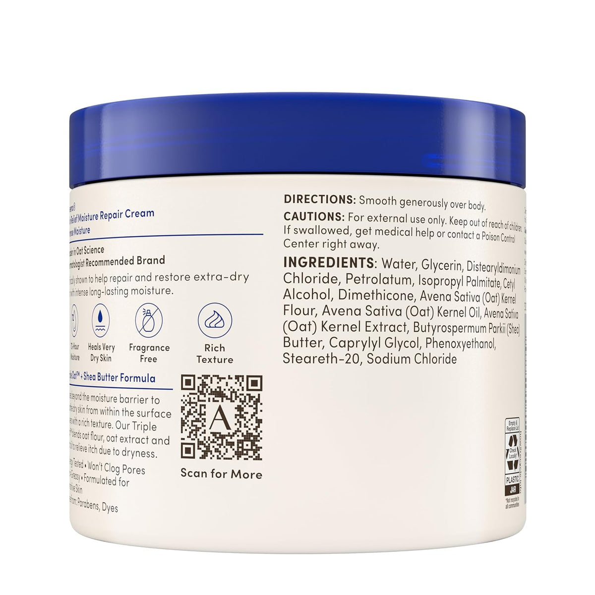 Aveeno Gentle Intensive Repair – Non-Comedogenic Moisturizer Safe for All Skin Types