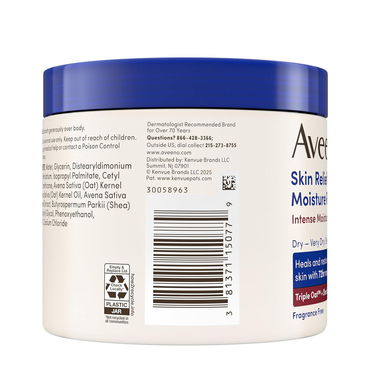 Aveeno Gentle Intensive Repair – Non-Comedogenic Moisturizer Safe for All Skin Types