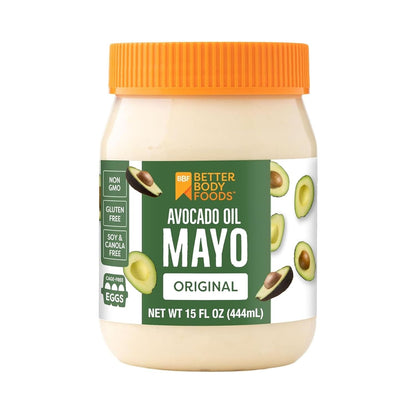avocado oil as the primary oil base (replaces soybean or canola oil)