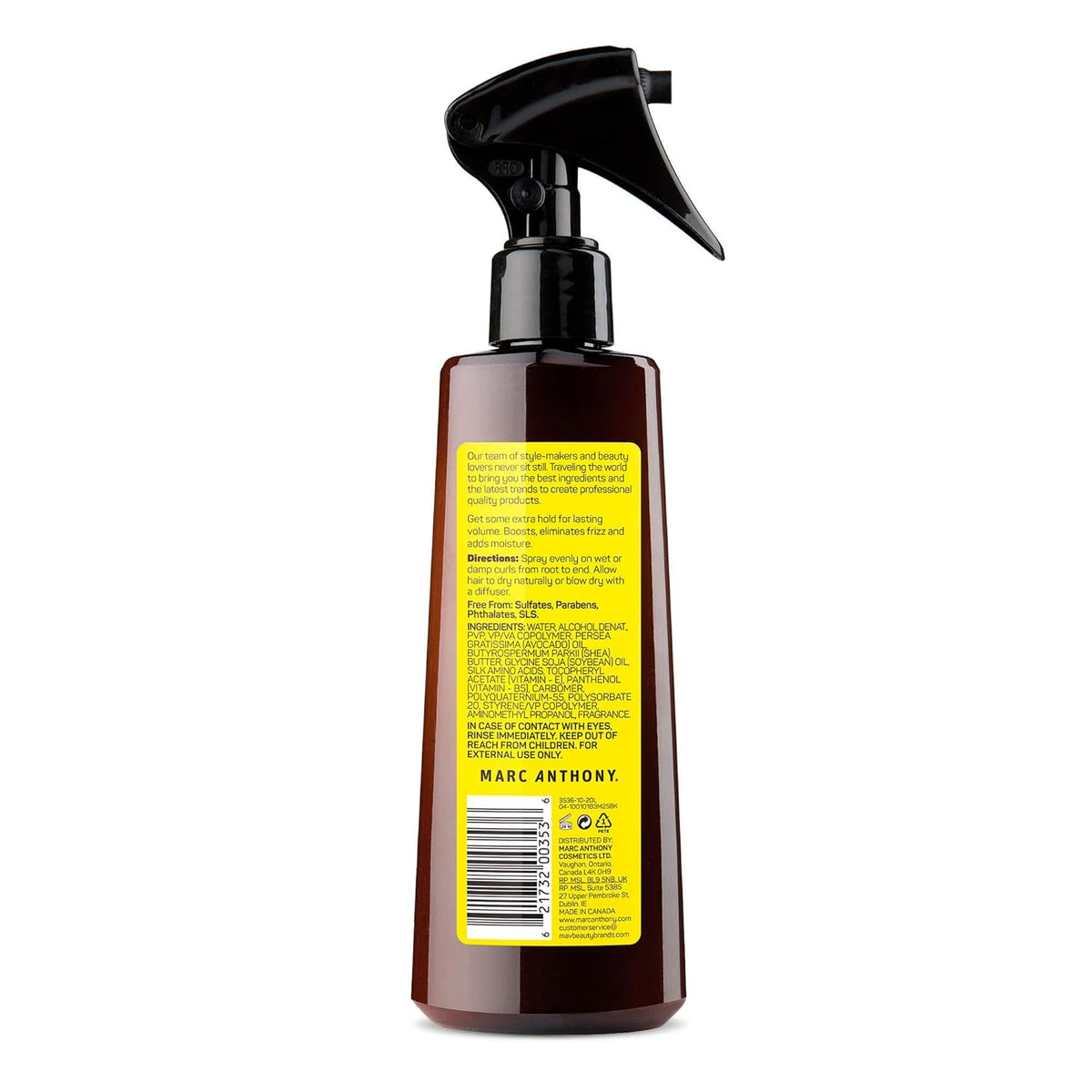 avocado oil, shea butter, and soybean oil blend for moisture and softness